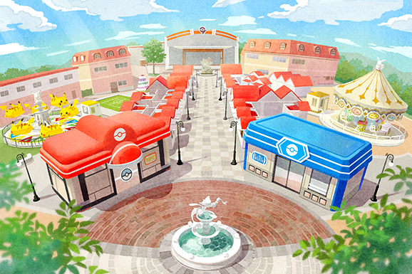 PokéPark Kanto Sedge Town