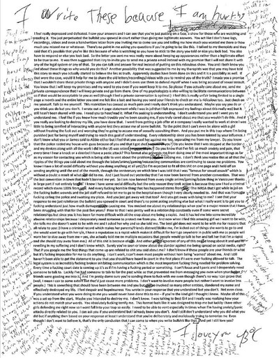 Kleiman letter