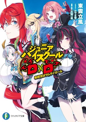Japanese cover of Junior High School DxD novel volume 1