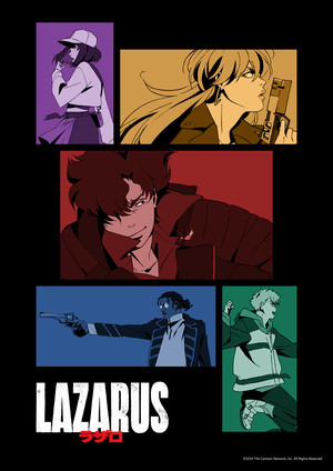3rd visual for Lazarus anime