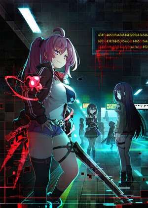 Death end re;Quest Code Z key art