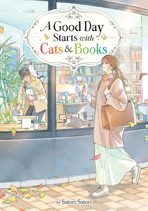 A Good Day Starts with Cats and Books cover