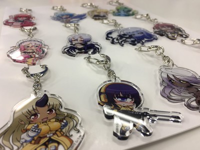 Acrylic Keychain Set