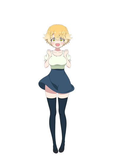 Character design for Mebuki Yamashi