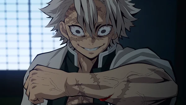 sanemi_trying_to_make_nezuko_attack_him