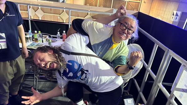 Kenny Omega and Nobuo Uematsu