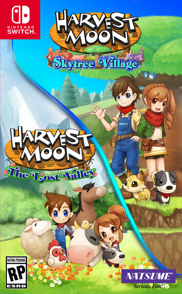 Natsume's cover for Harvest Moon: The Lost Valley and Harvest Moon: Skytree Village