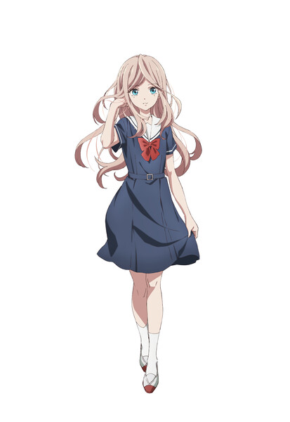 Young Ladies Don't Play Fighting Games anime character visual Mio Yorue