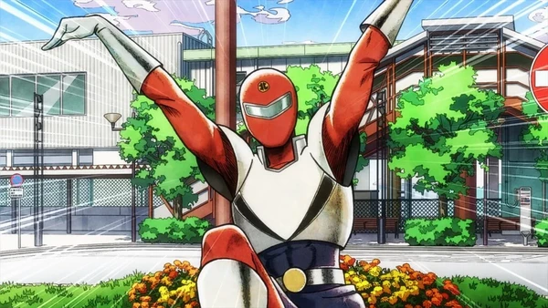 The Dinner Table Detective character visual Yaho Ranger Red