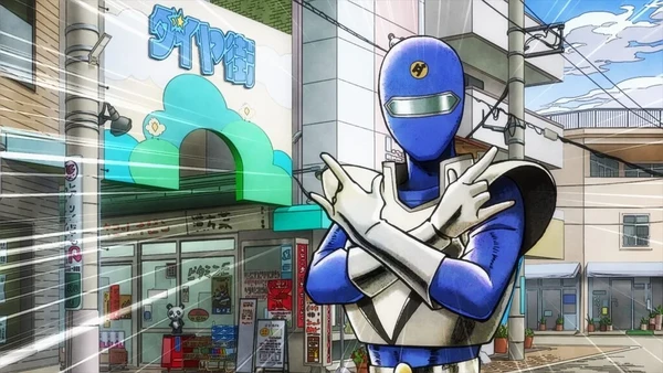 The Dinner Table Detective character visual Yaho Ranger Blue