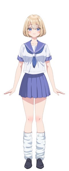 Character design of Sachi Umino