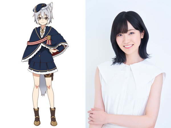 Character design for Caren and headshot for Ami Maeshima