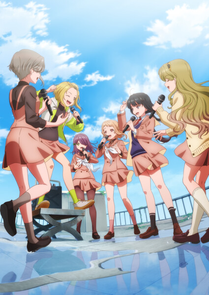 Key illustration for Harmony of Mille-Feuille anime