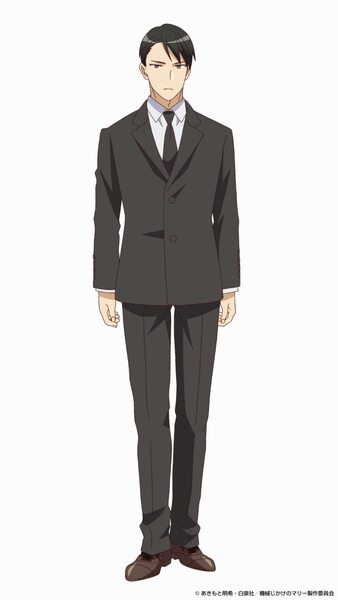 Mechanical Marie anime's character visual Roy
