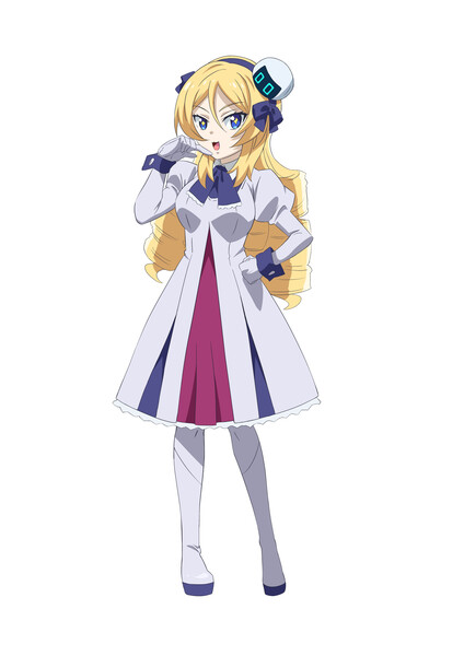 Alma-chan Wants to Have a Family! anime's character visual Neon