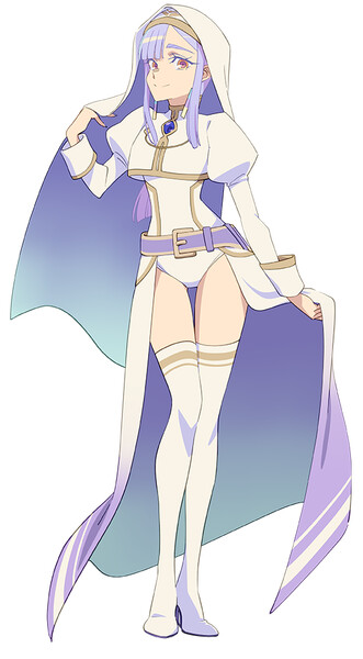 Dusk Beyond the End of the World anime's character visual - Hakubo