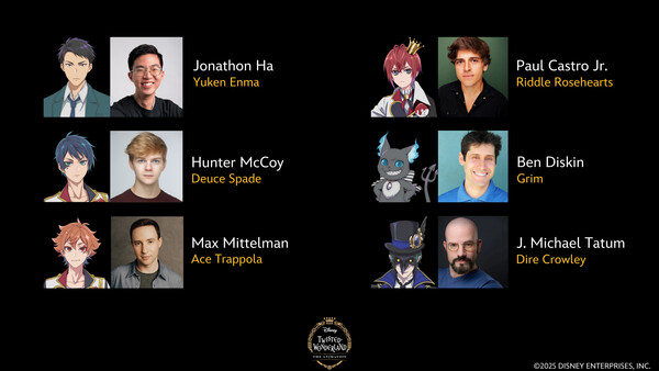 Disney Twisted-Wonderland: The Animation cast