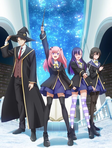 The Classroom of a Black Cat and a Witch anime 2nd visual