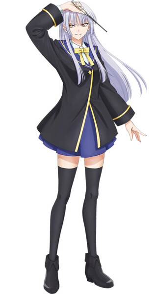 The Classroom of a Black Cat and a Witch anime character visual of Capella