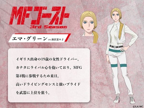 Character design for Emma Green