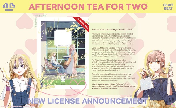License announcement image for Mei Fujimatsu and Satsuki Haru's Afternoon Tea for Two
