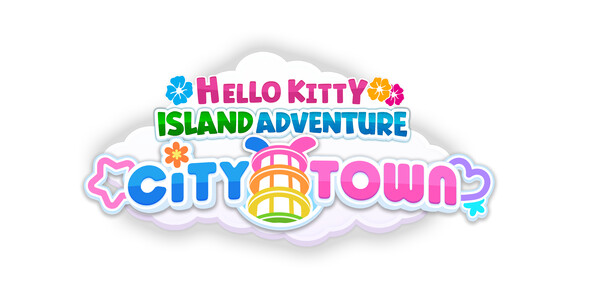 Logo for Hello Kitty Island Adventure's new City Town DLC