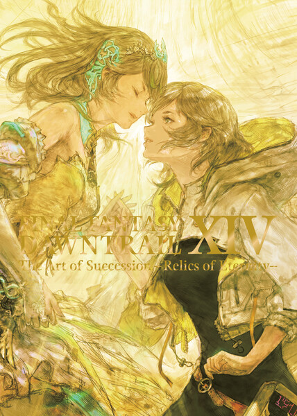Cover for Final Fantasy XIV: Dawntrail – The Art of Succession –Relics of Eternity– artbook