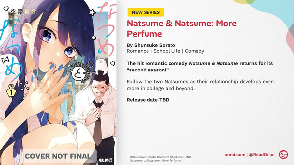 Natsume & Natsume: More Perfume cover